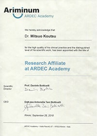 ARDEC(Ariminum Research &Dental Education Center)Affiliate